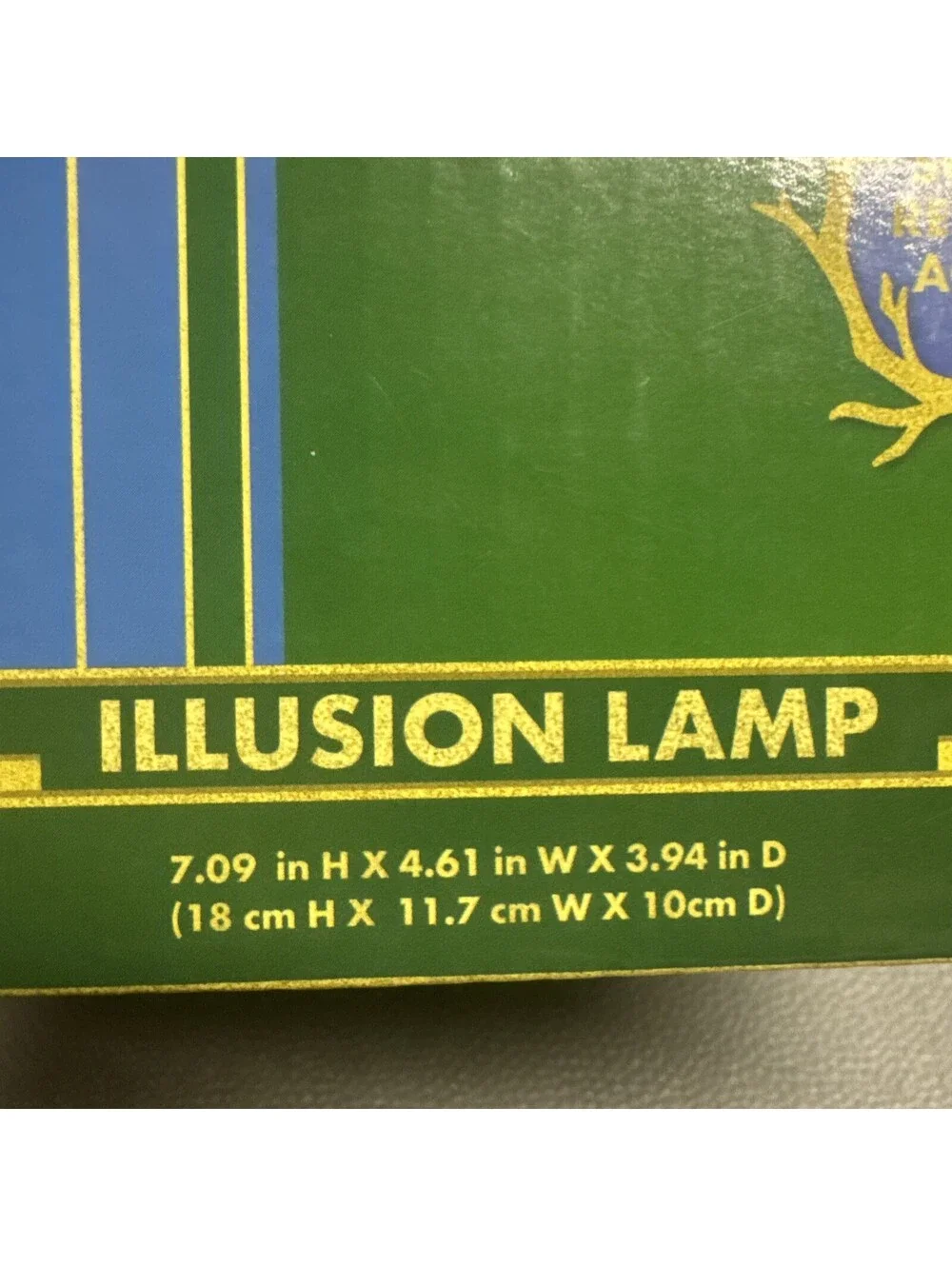 Wicked Illusion Lamp Emerald City 3D Light Acrylic Color Changing Universal 7”